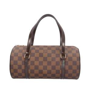 LOUIS VUITTON Brown Damier Canvas Papillon 26 Bag